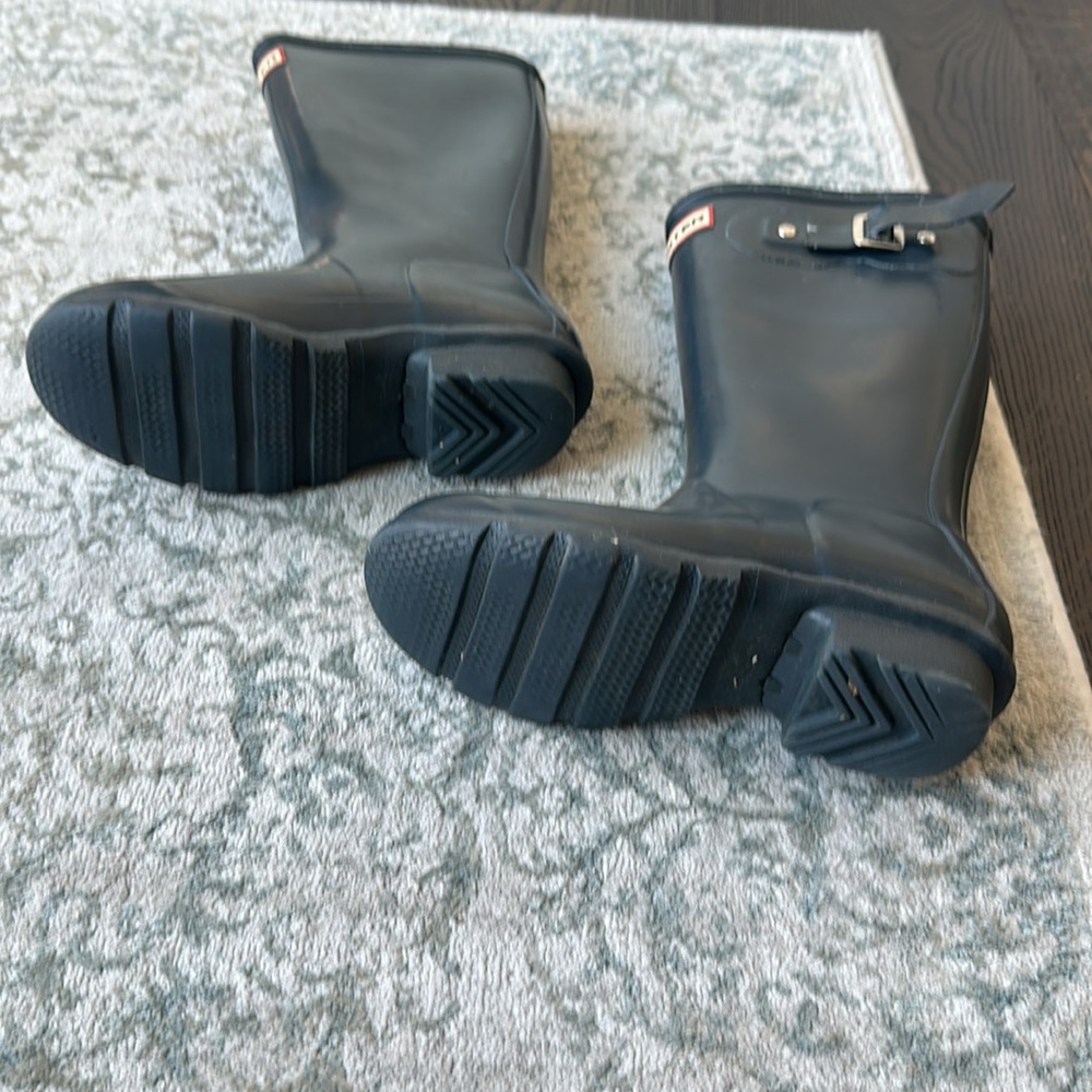 Kids Original Hunter boots in blue/gray size EU 32 - Picture 3 of 7